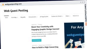 Publish Guest Post on webguestposting.com