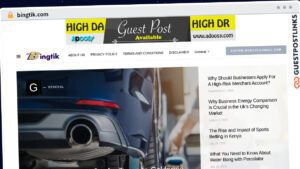 Publish Guest Post on bingtik.com