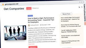 Publish Guest Post on getcompanies.net