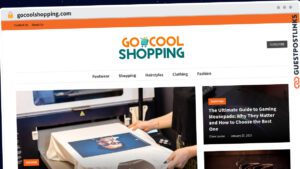 Publish Guest Post on gocoolshopping.com