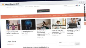 Publish Guest Post on happylifeview.com