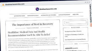 Publish Guest Post on idealmarineservice.com