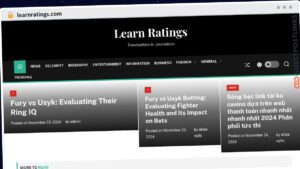 Publish Guest Post on learnratings.com