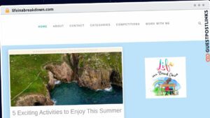 Publish Guest Post on lifeinabreakdown.com