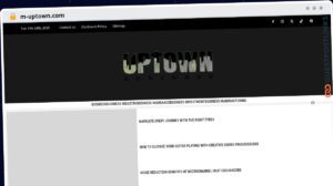 Publish Guest Post on m-uptown.com