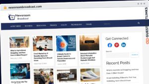 Publish Guest Post on newsroombroadcast.com