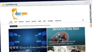 Publish Guest Post on reacttimes.org