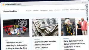 Publish Guest Post on tribuneheadline.com