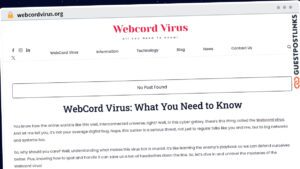 Publish Guest Post on webcordvirus.org