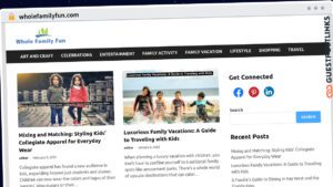 Publish Guest Post on wholefamilyfun.com