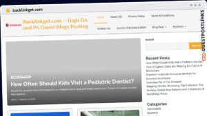 Publish Guest Post on backlinkget.com