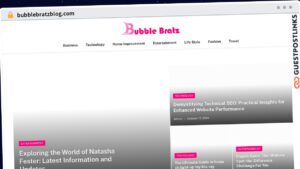 Publish Guest Post on bubblebratzblog.com