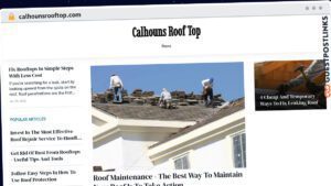 Publish Guest Post on calhounsrooftop.com