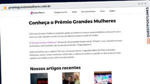 Publish Guest Post on premiograndesmulheres.com.br