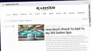 Publish Guest Post on rankercraze.com