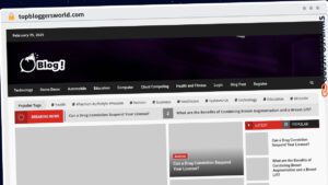 Publish Guest Post on topbloggersworld.com
