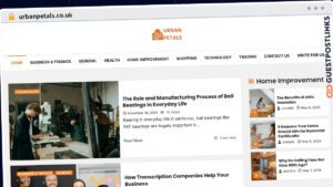 Publish Guest Post on urbanpetals.co.uk