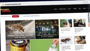 Publish Guest Post on dessertscapital.com