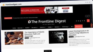 Publish Guest Post on frontlinedigest.com