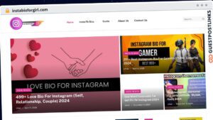 Publish Guest Post on instabioforgirl.com