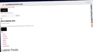 Publish Guest Post on newlifestyletime.com