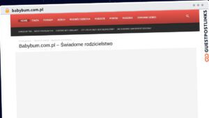 Publish Guest Post on babybum.com.pl