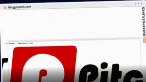 Publish Guest Post on bloggerpitch.com