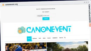 Publish Guest Post on canonevent.org