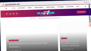 Publish Guest Post on gamechamber.net