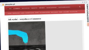 Publish Guest Post on jakwyslac.pl