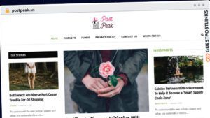 Publish Guest Post on postpeak.us