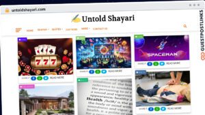 Publish Guest Post on untoldshayari.com