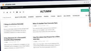 Publish Guest Post on altumw.com