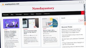 Publish Guest Post on nowdaysstory.com
