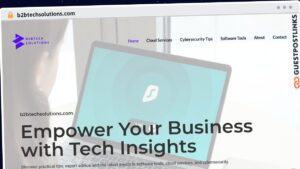 Publish Guest Post on b2btechsolutions.com