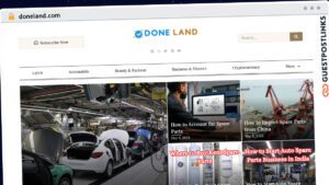 Publish Guest Post on doneland.com