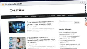 Publish Guest Post on horadoestagio.com.br