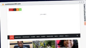 Publish Guest Post on zambianews365.com