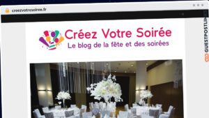 Publish Guest Post on creezvotresoiree.fr