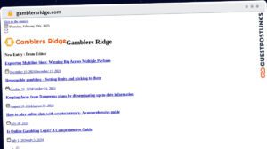 Publish Guest Post on gamblersridge.com