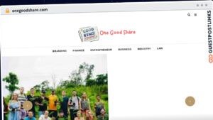 Publish Guest Post on onegoodshare.com