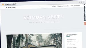 Publish Guest Post on sejours-verts.fr