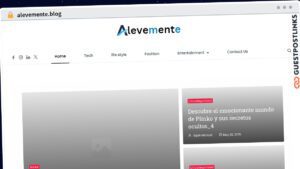 Publish Guest Post on alevemente.blog