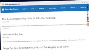 Publish Guest Post on everypetnames.net