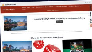 Publish Guest Post on menuprice.es