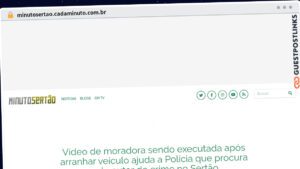 Publish Guest Post on minutosertao.cadaminuto.com.br