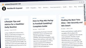 Publish Guest Post on networthexposer.net