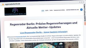 Publish Guest Post on regenradarberlin.de