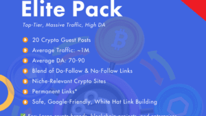 Crypto Elite Pack - Premium Crypto Guest Posting on the Most Authoritative Websites for SEO Domination
