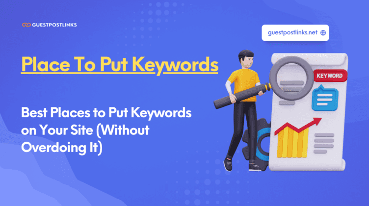 Places to Put Keywords on Your Site